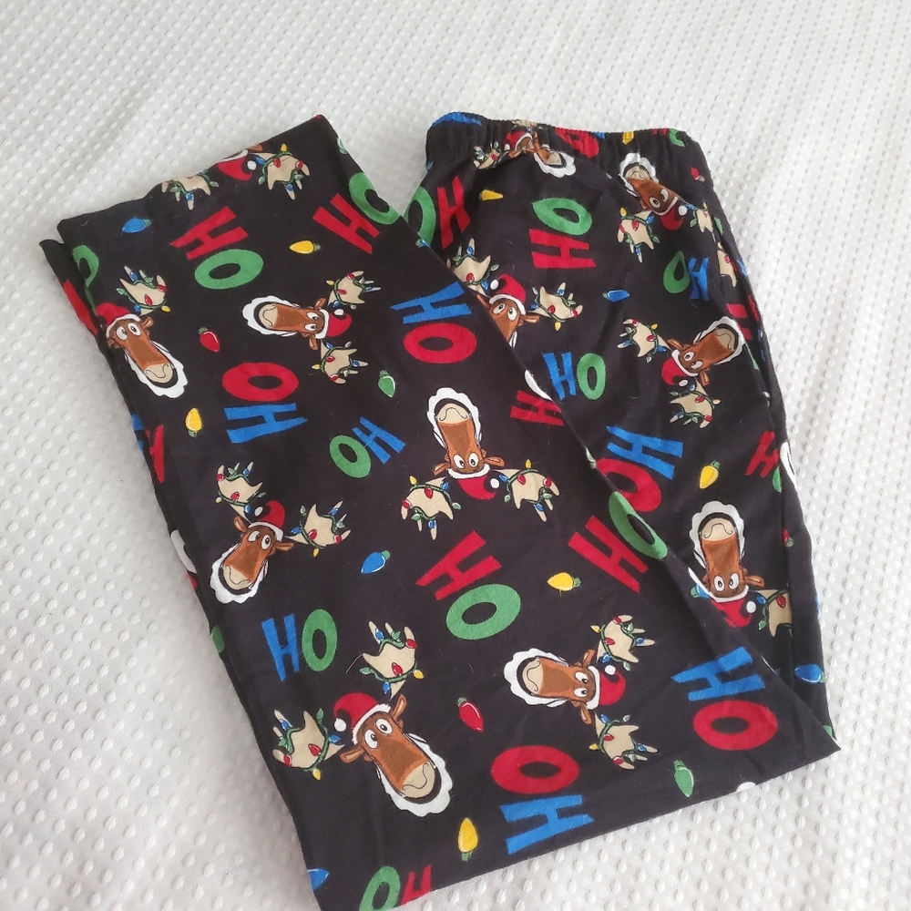 Varsity Sleepwear Men's Xmas Moose pajama …